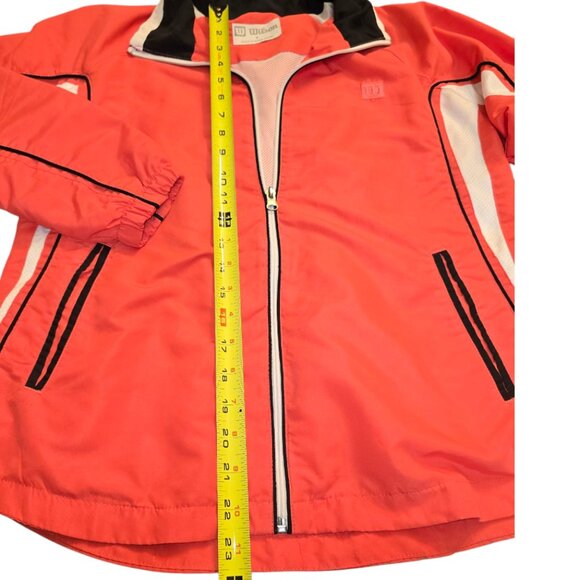 WILSON Windbreaker Track Tennis Jacket LNWOT sz S - Picture 7 of 7